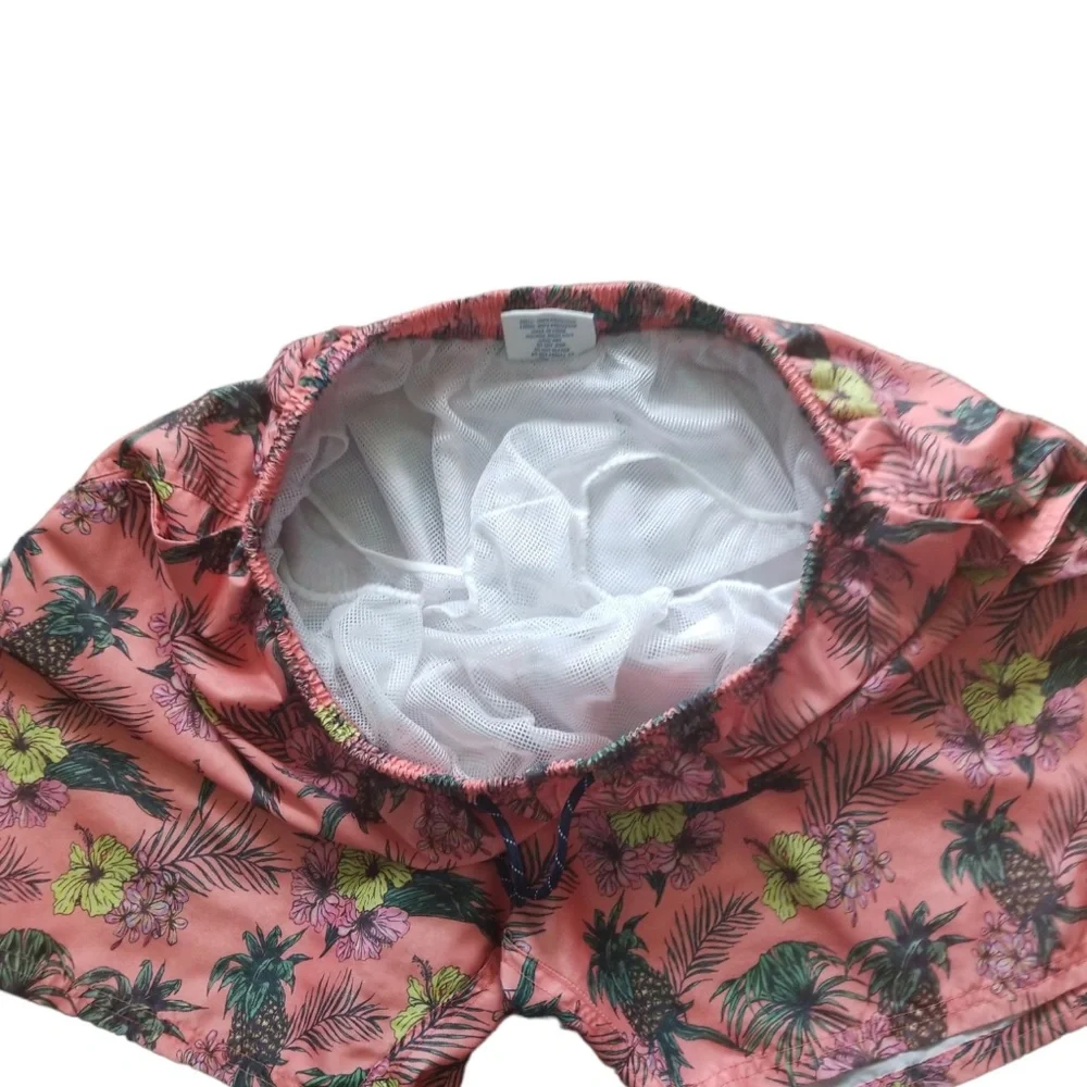 UZZI‎ Active Wear Men's Tropical Swim Trunks Sz. XXL